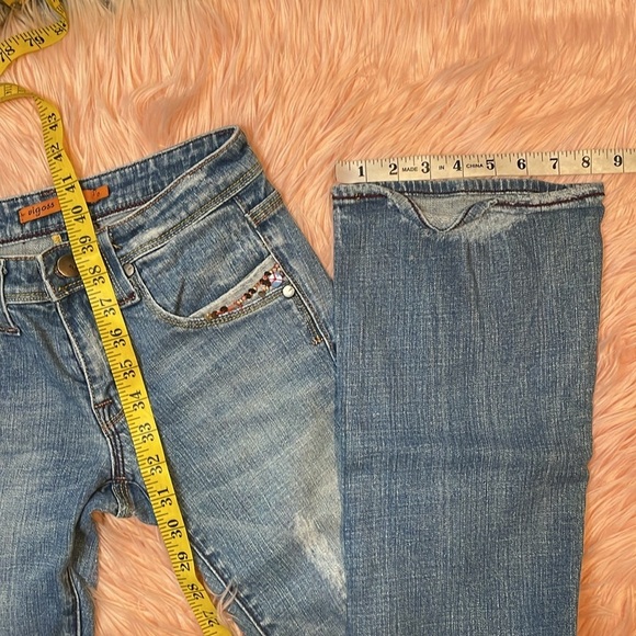Vigoss Y2K Low Rise Bootcut Jean Size 0 - Picture 10 of 10